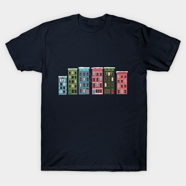 Christmas in New York City T-Shirt by YuanXuDesign